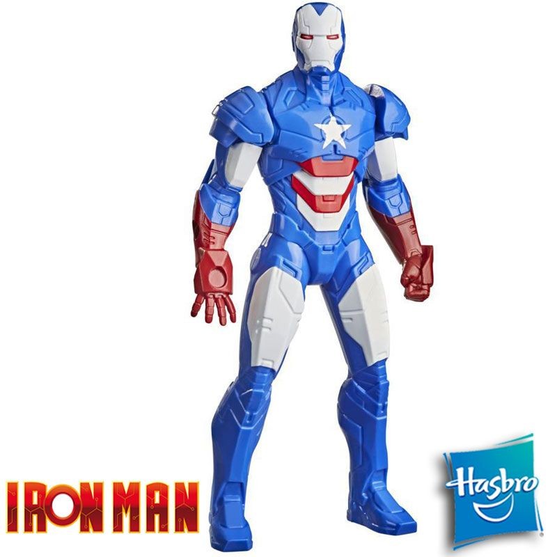 Muñeco Iron Patriot - 25 cms - Hasbro - Marvel Clasic