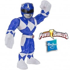 Muñeco Power Rangers Mega Mighties Ranger Azul - 25 cms - Hasbro