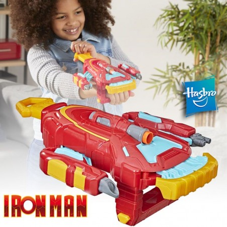 Iron Man - Mech Strike - Guante de ataque de Iron Man - Hasbro - Marvel Avengers
