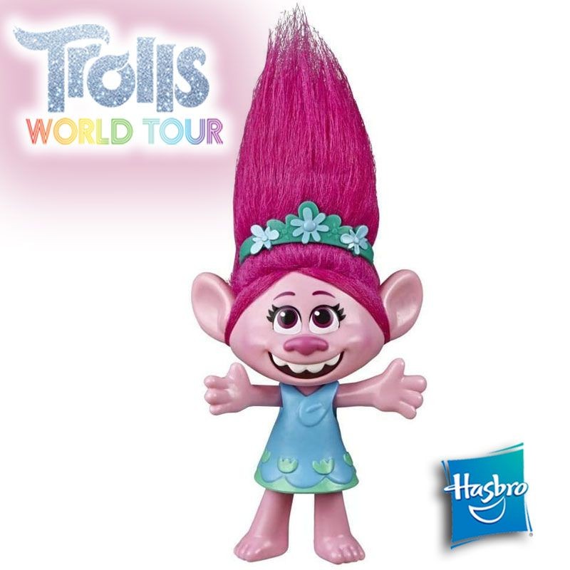 Muñeca Poppy Cantante Pop - Trolls: World Tour - Hasbro