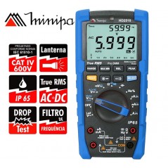Multimetro Digital - Minipa - HD2510 - True RMS AC / VDC 600V / VAC 600V / ADC 20A / AAC 20A