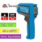 Termometro Industrial Infrarrojo - Minipa - HDI501- Escala -35 a +650°C / 12:1 / Emisividad Ajustable