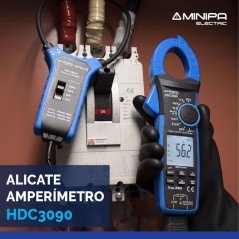 Pinza Amperimetrica - Minipa - HDC3090 - True RMS AC / VDC 1000V / VAC 1000V / ADC 1000A / AAC 1000A