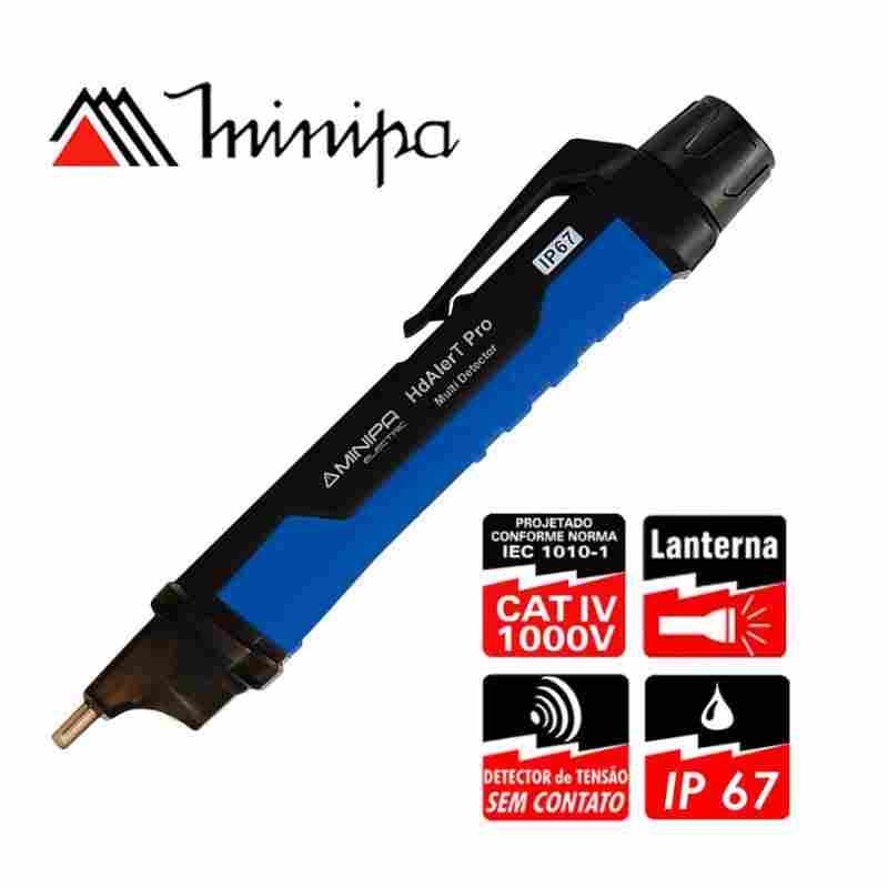 Detector de Voltaje Profesional Sin Contacto - Minipa - HD Alert Pro