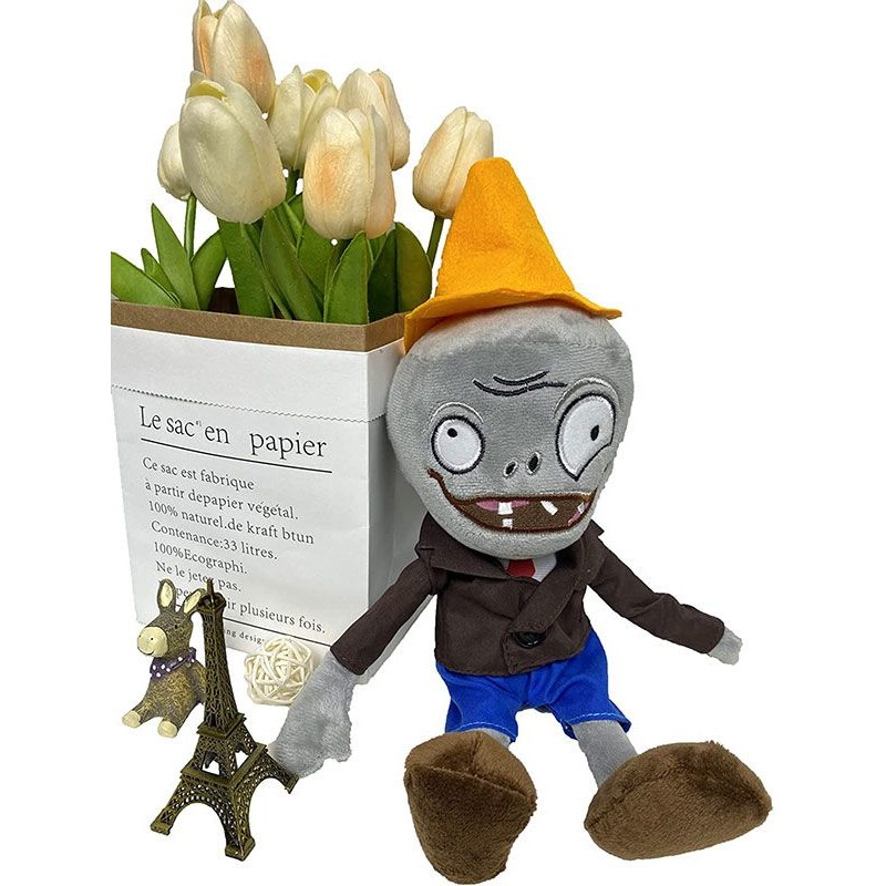 Multiofertas Peluche Zombie Caracono Plantas Vs Zombies Cm