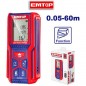 Medidor De Distancia Laser - EMTOP - ELDD0601 - Distancias Hasta 60 Metros