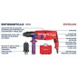 Rotomartillo Electrico - 800W - 2,5 J - EMTOP - ERHRL802