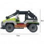 Jeep Policial de Hielo - Juego de Construcción - Cogo Blocks - 390 piezas