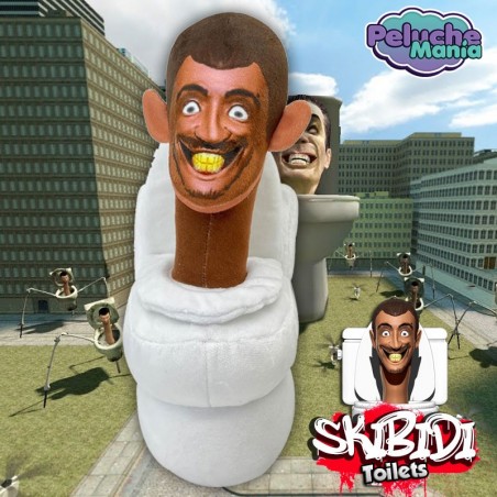 Peluche Skibidi - Skibidi Toilets - 23 cm - Peluche Manía