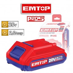 Bateria de Litio-ion 20V - 2Ah - Para Herramientas Emtop - EBPK20011