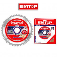 Disco de corte para madera  - 115mm 24 dientes - Emtop - ETCT1115512