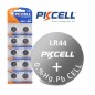 Pila - Bateria de Litio - LR44 / AG13 - Pack de 10 - PKCELL - 1,5V - 145mAh