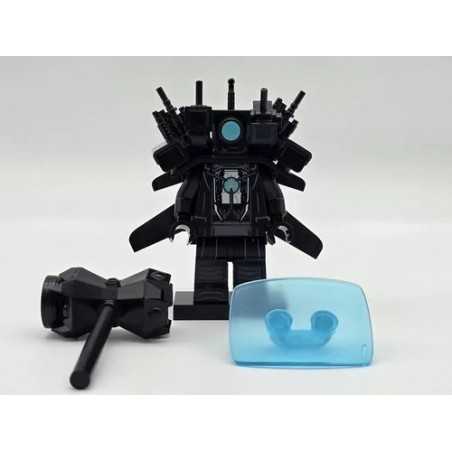 Mini Figura Titan Camera Man - Juego de Construccion de Skibidi Toilets - Blocks Mania
