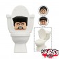 Mini Figura Big Skibidi Toilet - Juego de Construccion de Skibidi Toilets - Blocks Mania