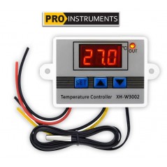 Termostato Controlador de Temperatura 220V con Sonda Incluida - Pro Instruments - XH-W002