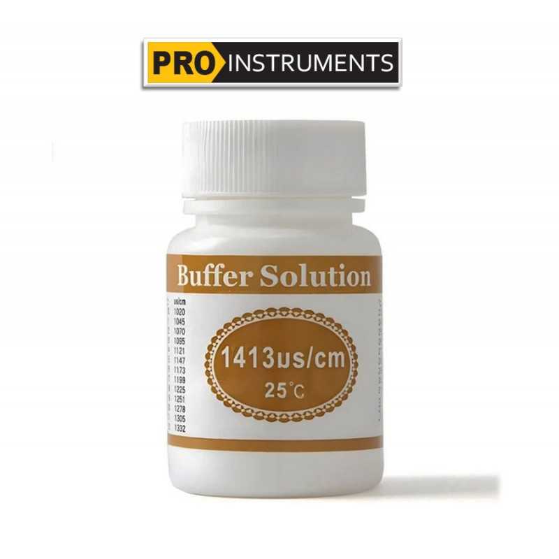 Solucion Buffer para Calibracion de Conductividad - 25 ml - 1413 µs/cm - Pro Instruments