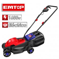 Corta Pasto Motor Electrico 1600 W - Emtop - Chasis Plastico - ELM0380