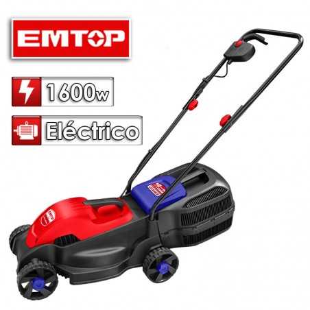 Corta Pasto Motor Electrico 1600 W - Emtop - Chasis Plastico - ELM0380