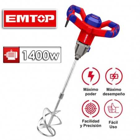 Mezclador Electrico Multifuncional - 1400W - Emtop - EMXR14001