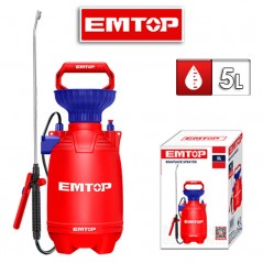 Fumigador Pulverizador - 5 Litros - Emtop - ESPP30502