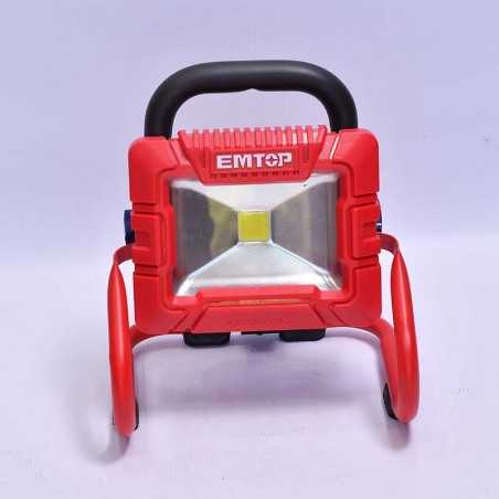 Reflector Led a Batería 20V - 1800lm - Emtop - LWL2025 - * Incluye Bateria y Cargador