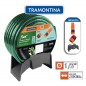 Manguera para Riego - Flex 1/2" - 25 m - Tramontina - Verde con soporte de pared - 79322/250