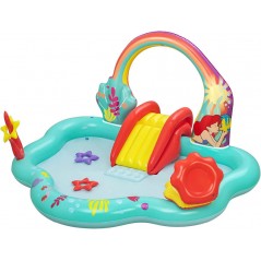 Piscina Infantil - 160 Ltr - 2,21 x 1,93 Mtr - Bestway - La Sirenita - 91097 + Inflador