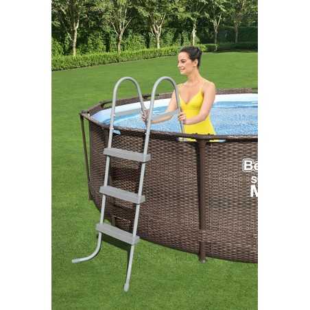 Escalera para Piscina de 1,07 mtrs. de altura - Bestway - 58335