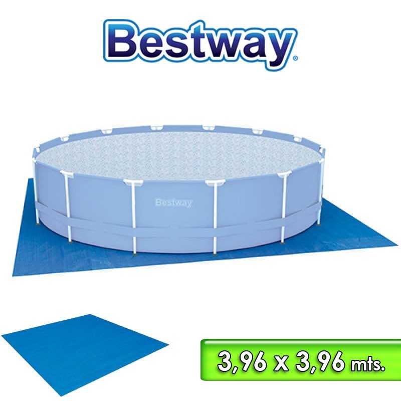 Lona Protectora para Piscinas - 3,96 x 3,96 m - Bestway - 58002