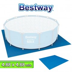 Lona Protectora para Piscinas - 4,88 x 4,88 m - Bestway - 58003