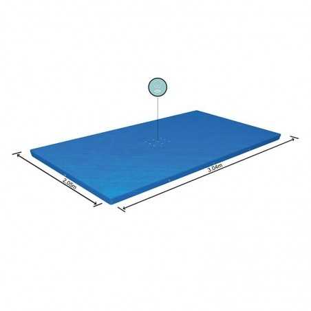 Cobertor para Piscina Rectangular - 3,04 x 2,05 m - Bestway - 58106