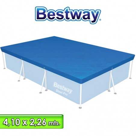 Cobertor para Piscina Rectangular - 4,10 x 2,26 m - Bestway - 58107