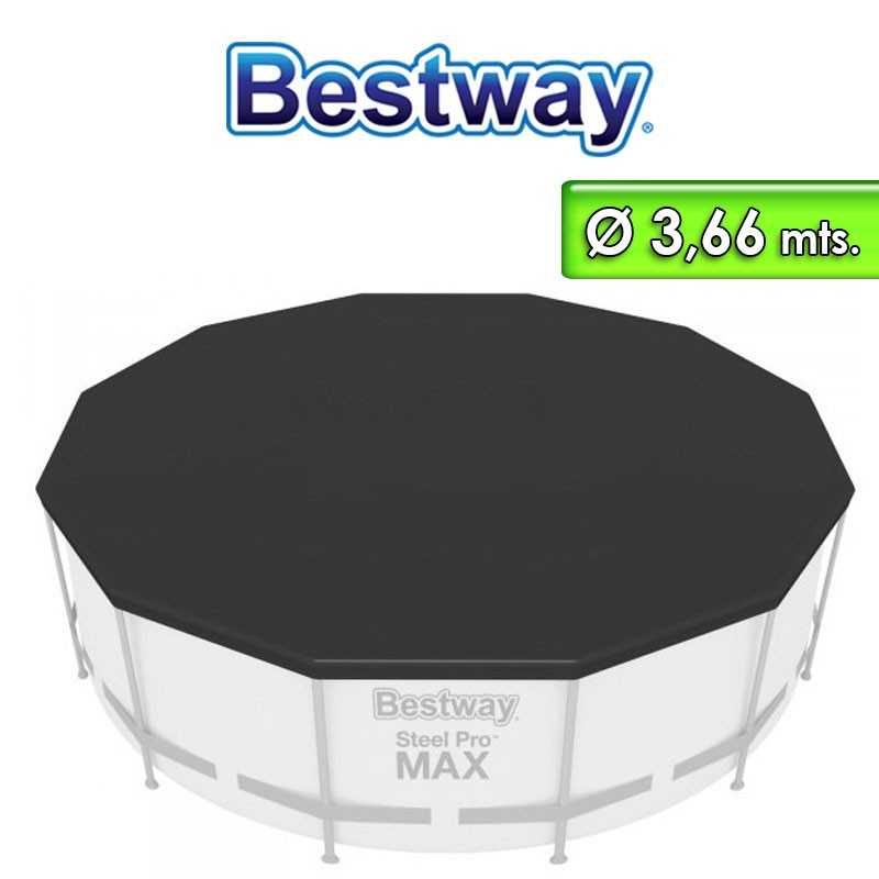 Cobertor para Piscina Redonda - Decagonal - Ø 3,66 m - Bestway - 58037