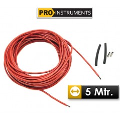 Resistencia de silicona - Cable calefactor de fibra de carbono - 5 metros - Pro Instruments