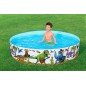 Piscina Infantil de PVC - 946 Lts - Ø 1,83 x H.0,38 Mtr - Bestway - Fill N' Fun Dinosaurios - 55022