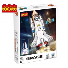 Transbordador Espacial - Juego de Construcción - Cogo Blocks - 404 piezas