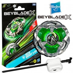 Beyblade X - Helm Knight 3-80N - Hasbro - Kit inicial