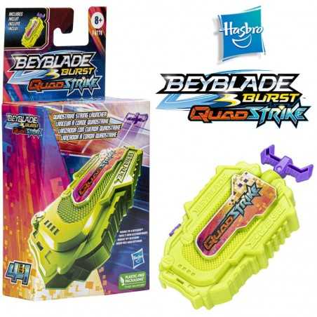 Lanzador Beyblade - QuadStrike - Hasbro - F6778