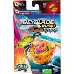 Beyblade Burst QuadStrike - Flame Pandora Everlasting P8 - Hasbro - Kit inicial