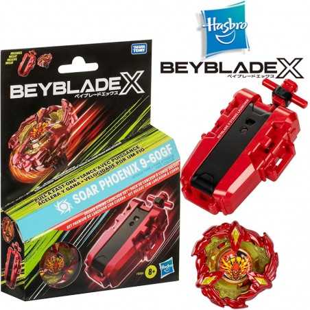 Beyblade X - Soar Phoenix 9-60GF - Hasbro - Kit Premium