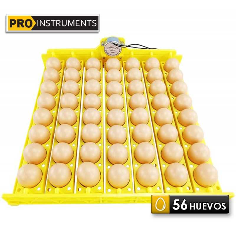 Bandeja para incubadora de huevos con motor de Volteo - Pro Instruments - 56 Huevos