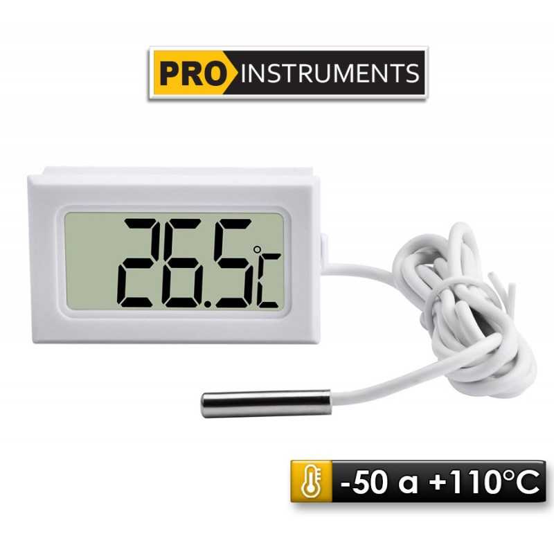 Termometro Digital LCD Compacto con Sonda - Pro Instruments - LX8009