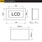 Termometro Digital LCD Compacto con Sonda - Pro Instruments - LX8009