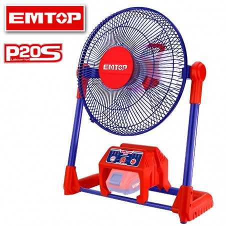 Ventilador a Batería 20V - 13 Pulgadas - Emtop - ELFN2001 - Sin Bateria