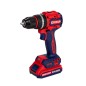 Taladro Percutor a Bateria 13mm - 55Nm - 20V - EMTOP - ECIDL20558 - Incluye 2 Baterias y Cargador
