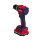 Taladro Percutor a Bateria 13mm - 55Nm - 20V - EMTOP - ECIDL20558 - Incluye 2 Baterias y Cargador