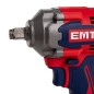 Llave de Impacto a Bateria 350 Nm - 20V - 1/2" - EMTOP - ECIWL2035 - Incluye 2 Baterias y Cargador