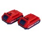 Llave de Impacto a Bateria 350 Nm - 20V - 1/2" - EMTOP - ECIWL2035 - Incluye 2 Baterias y Cargador