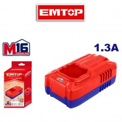 Cargador de Bateria 16V - Para Herramientas Emtop - EFCR1613