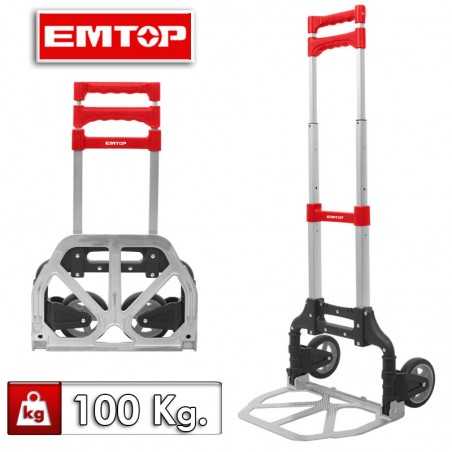 Carretilla Plegable - Capacidad 100 Kg - Emtop - EMWB8A10
